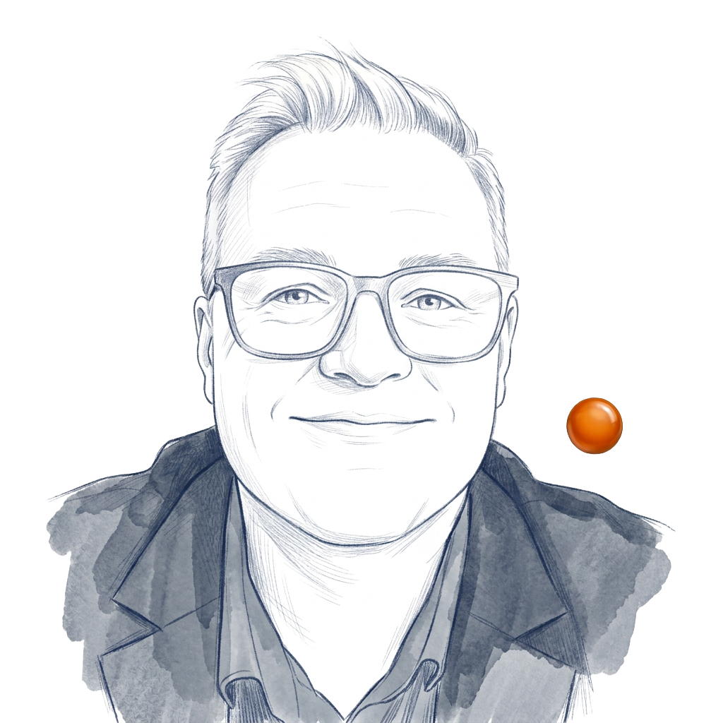 Brendan McCabe pencil sketch portrait